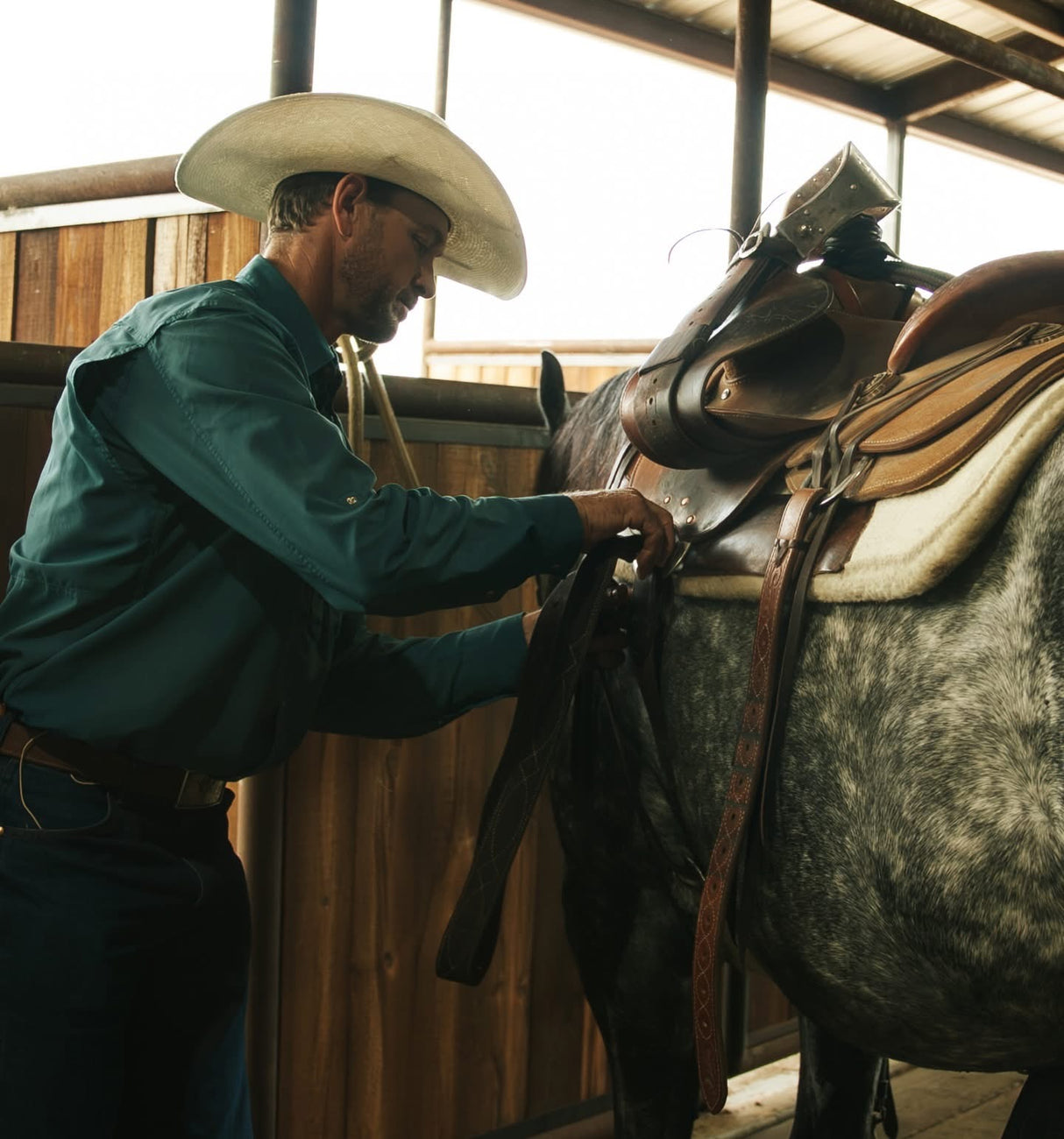 Martin Saddlery Stitched Leather Latigo
