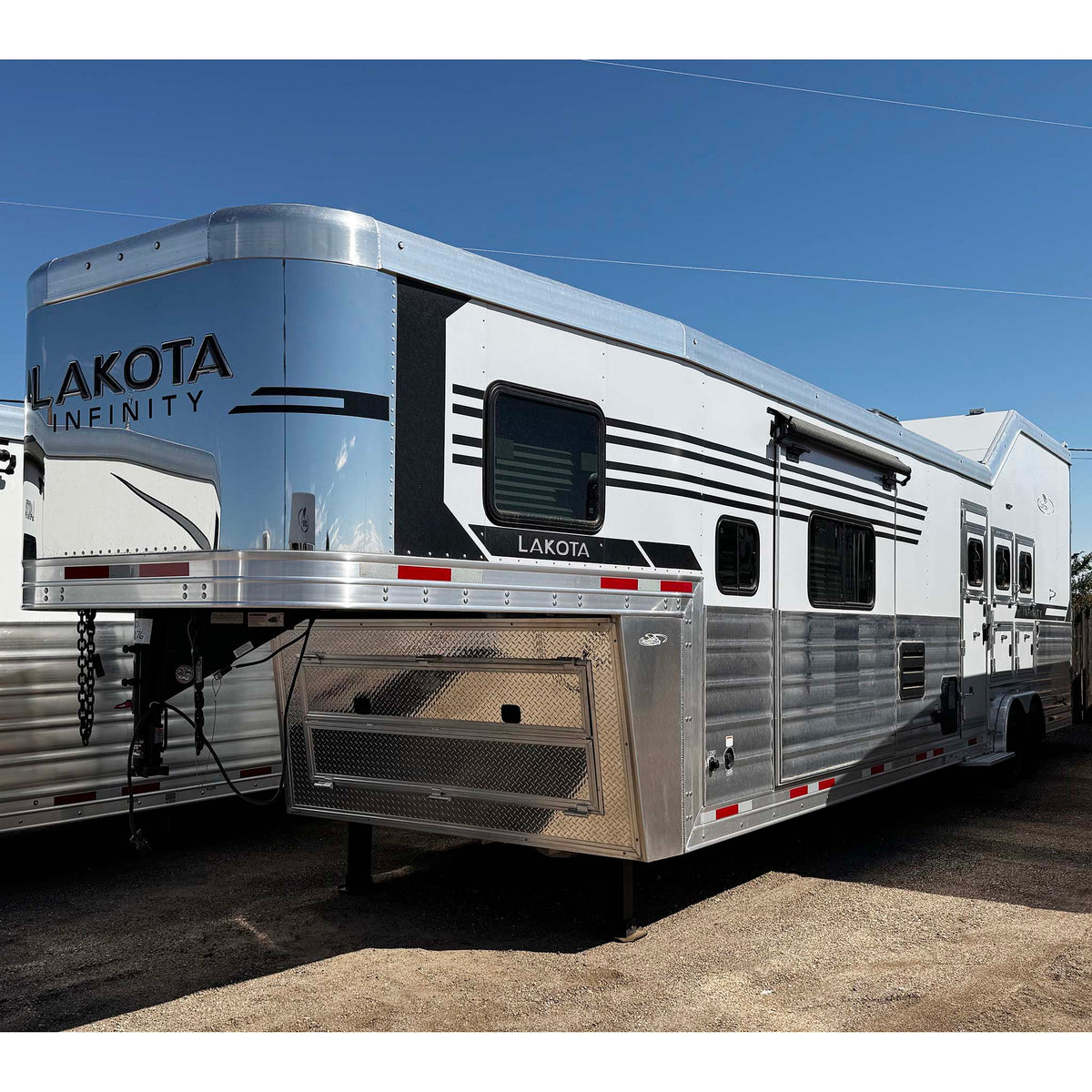 2027 Lakota Infinity 3 Horse Trailer with 16' Living Quarters, Side Load, Super Rear Tack