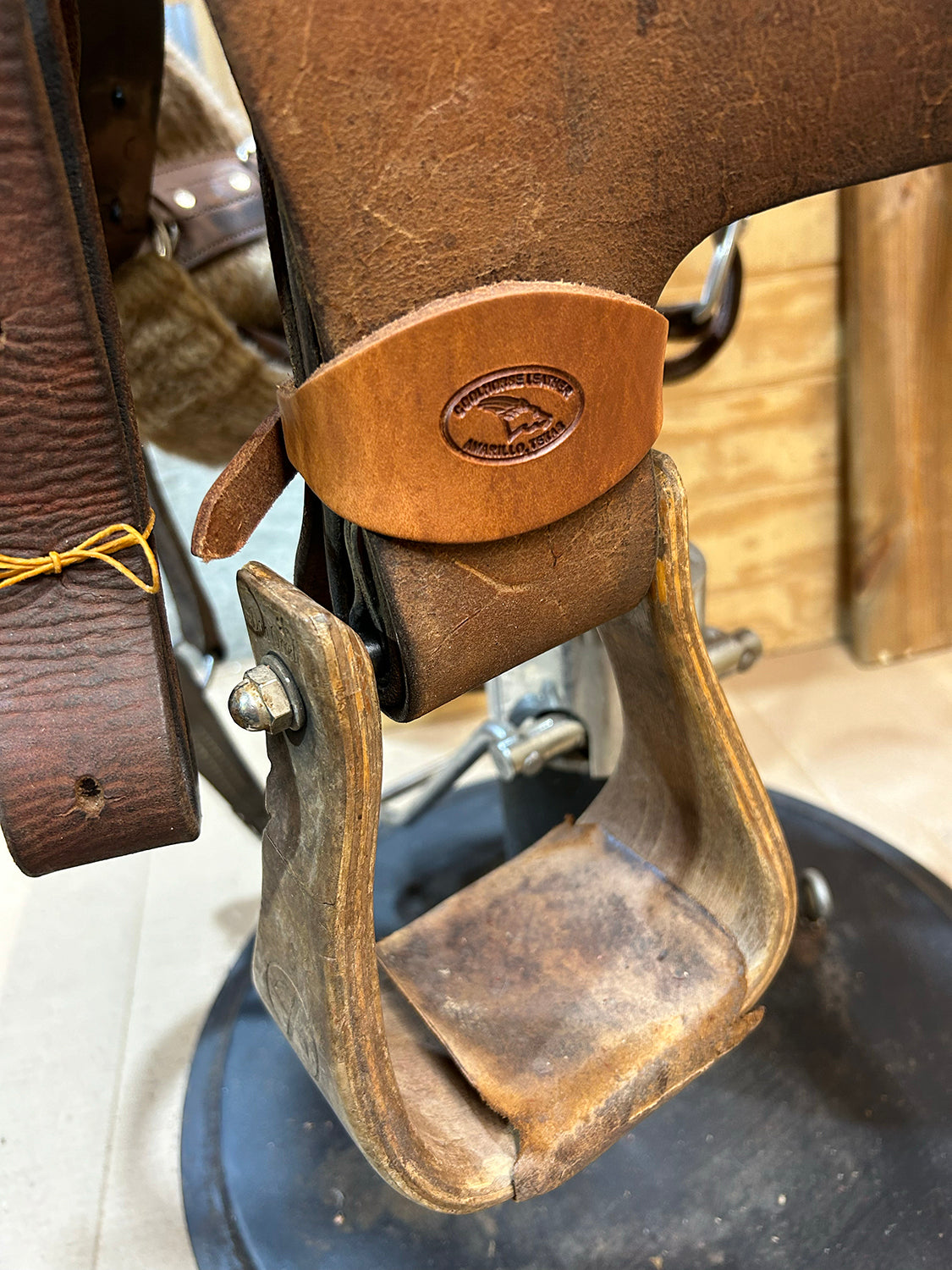 Coolhorse Leather Stirrup Hobbles- Handmade in Amarillo, TX-Pair