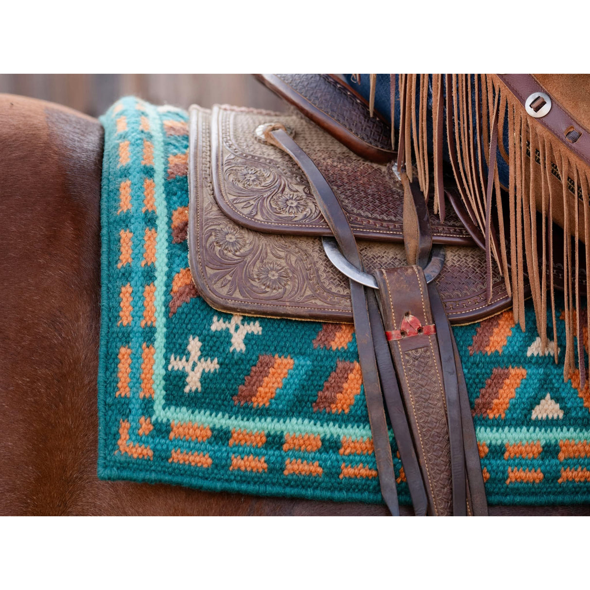 Professional's Choice Show Saddle Blanket- Emerald