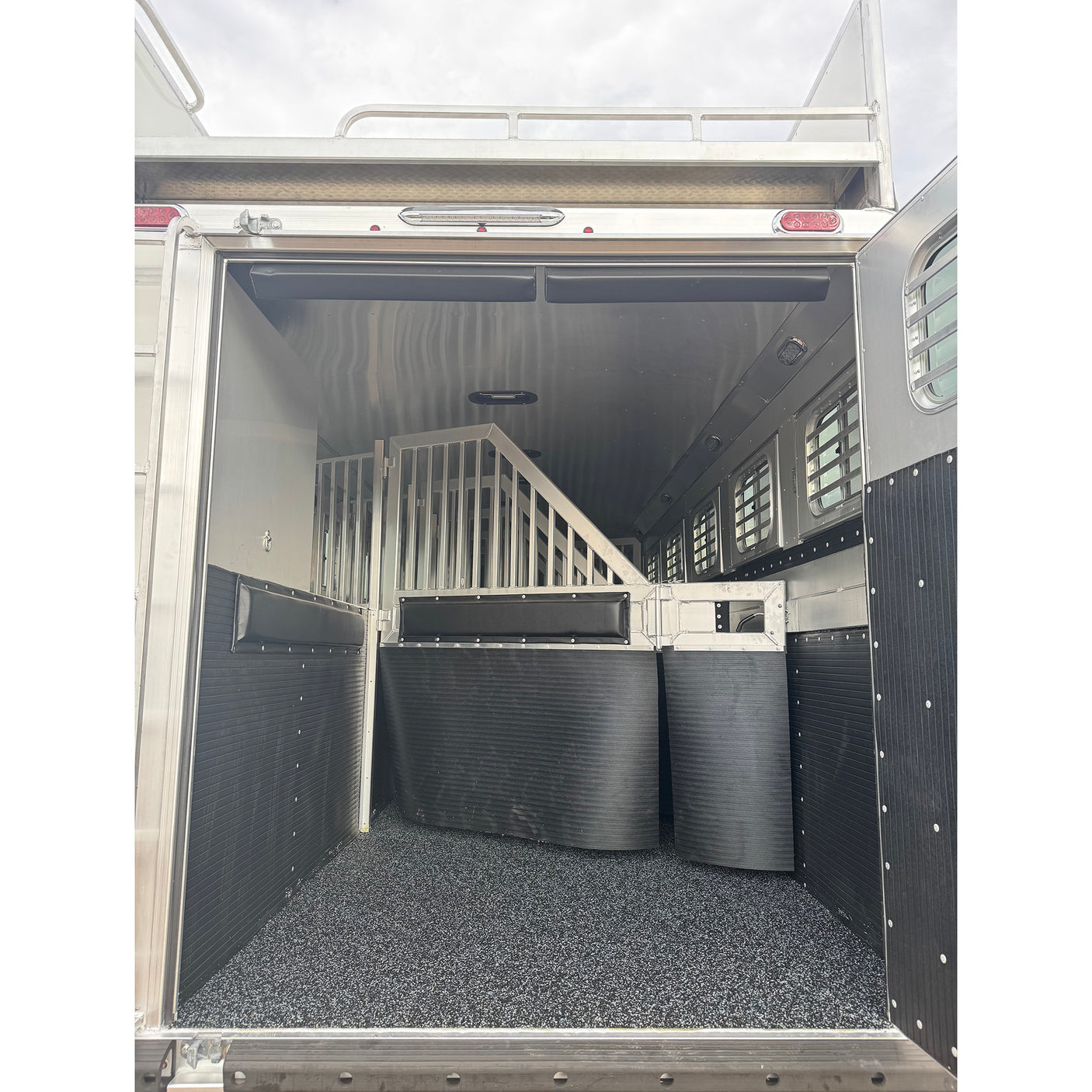 2025 Platinum 7 Horse, Trainers Tack, Rear Load, 10K axles