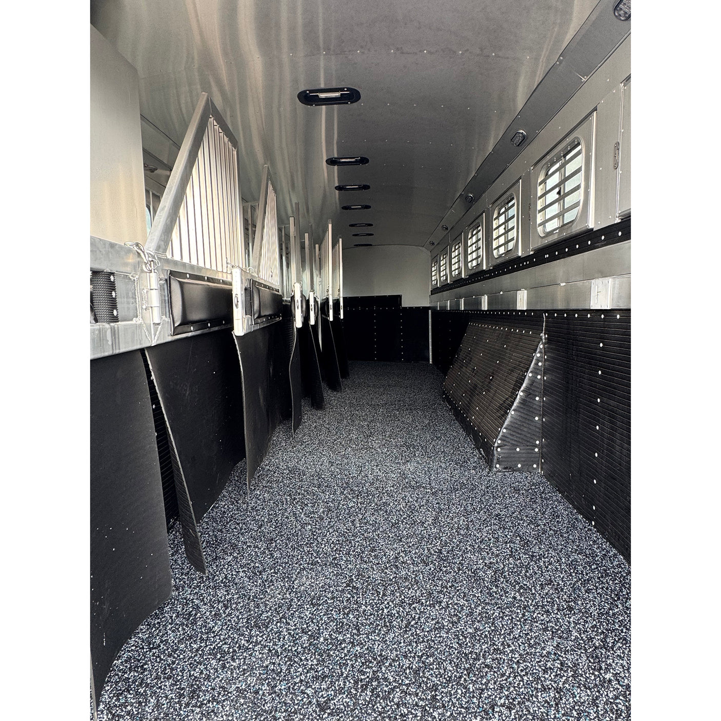 2025 Platinum 7 Horse, Trainers Tack, Rear Load, 10K axles