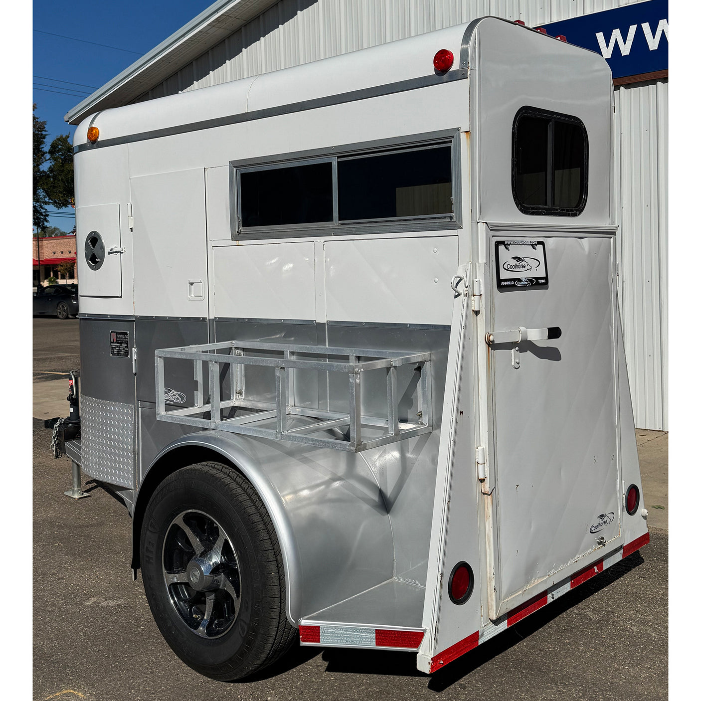 2003 WW 1 Horse Bumper Pull Horse Trailer