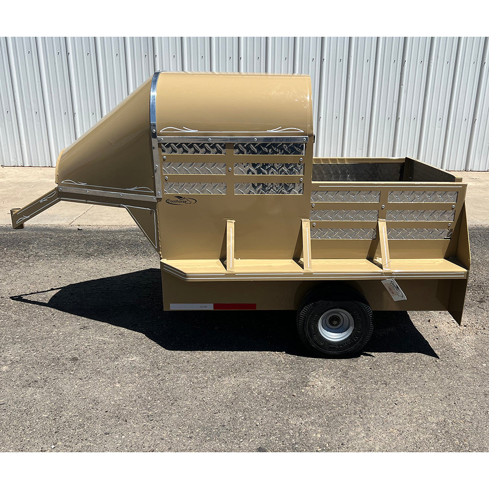 Mini Reyes Stock Trailer- Kids version in tan!