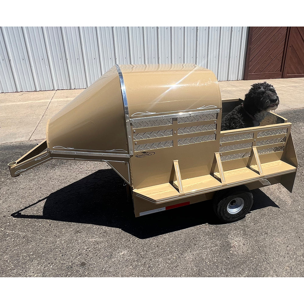 Mini Reyes Stock Trailer- Kids version in tan!