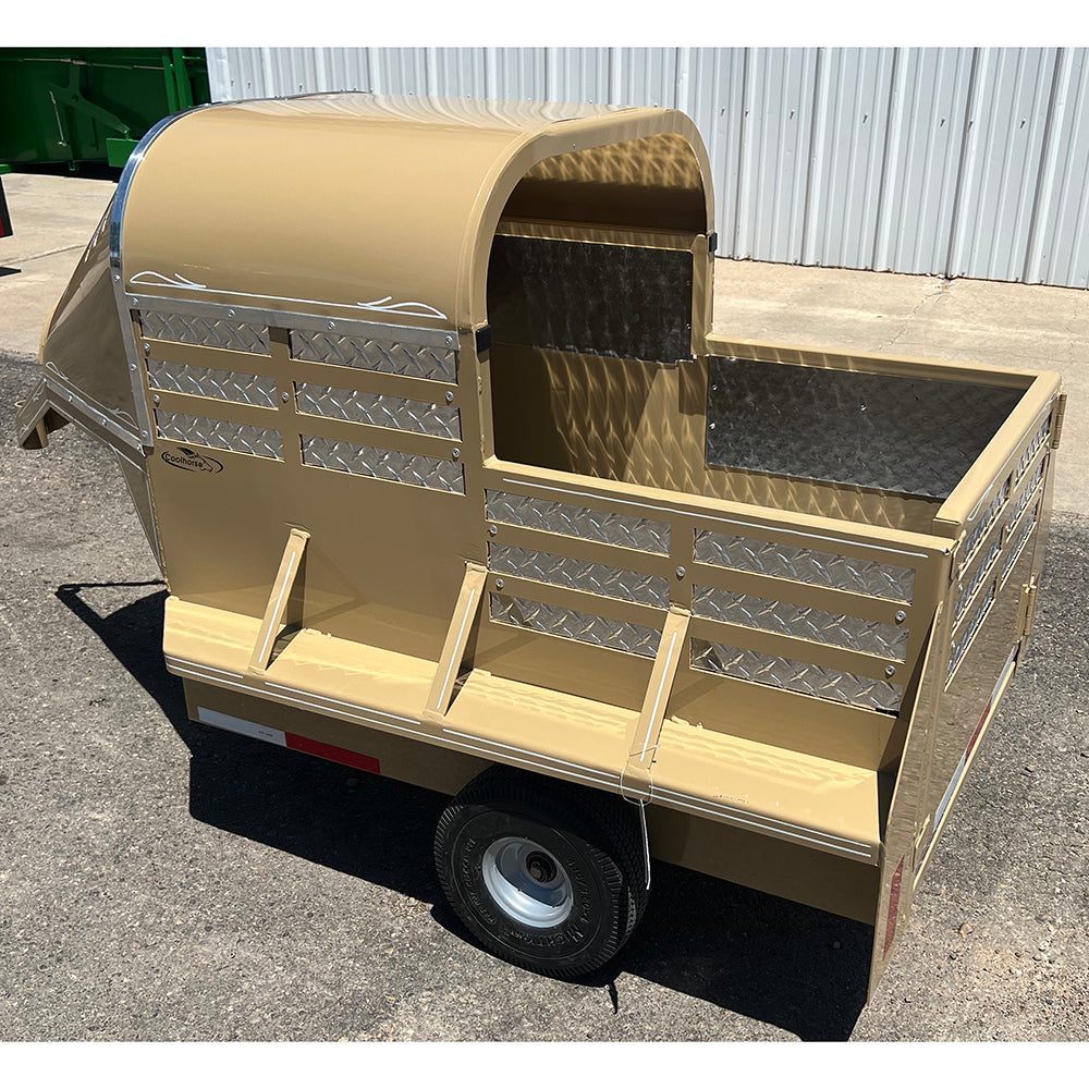 Mini Reyes Stock Trailer- Kids version in tan!