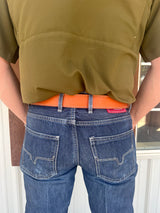 Coolhorse Leather 1 1/2" Slickout Belt- Pre-Made, Handmade in Amarillo, TX