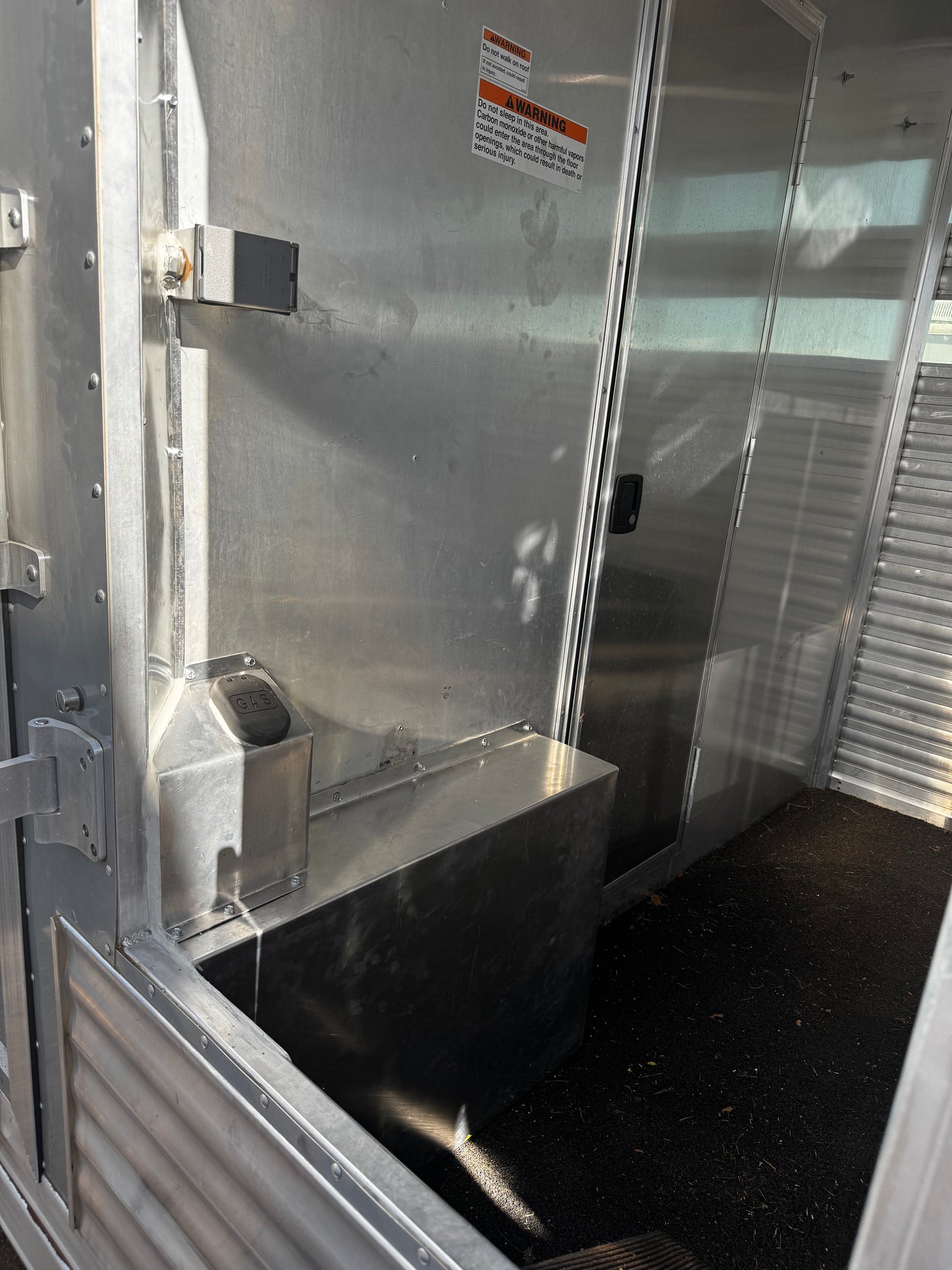 2022 SMC Stock Combo 15' Living Quarter Trailer with Diesel Onan Generator