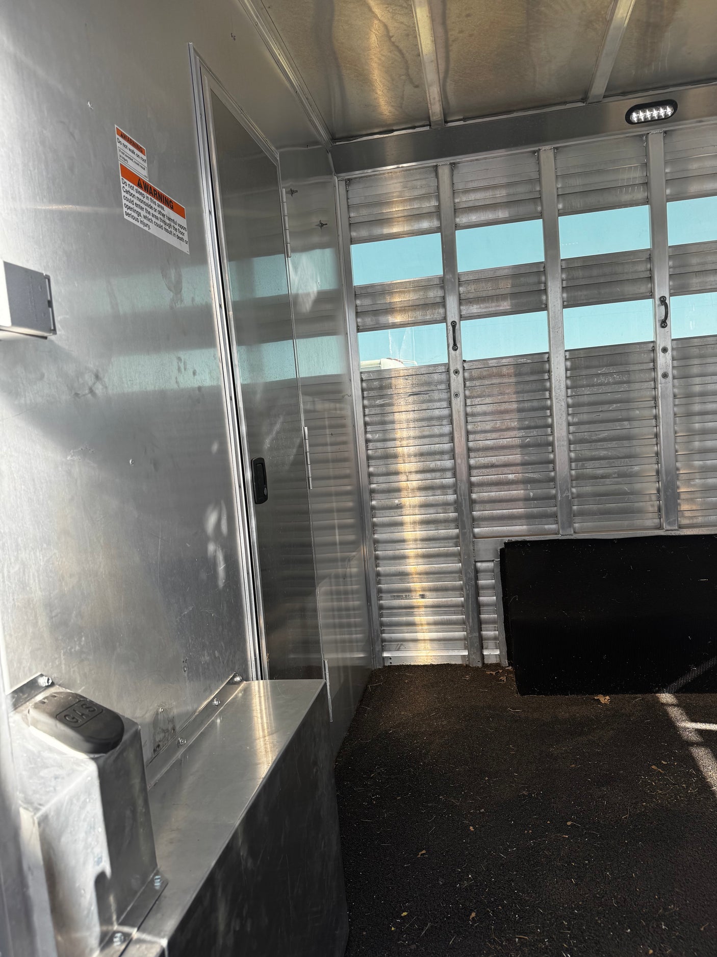 2022 SMC Stock Combo 15' Living Quarter Trailer with Diesel Onan Generator