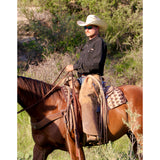 Coolhorse Long Sleeve Black Pearl Snap Button Up Shirt