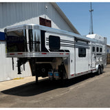 2027 Lakota Charger 3 Horse 11' Rear Kitchen Slide Out Model CH8311RK