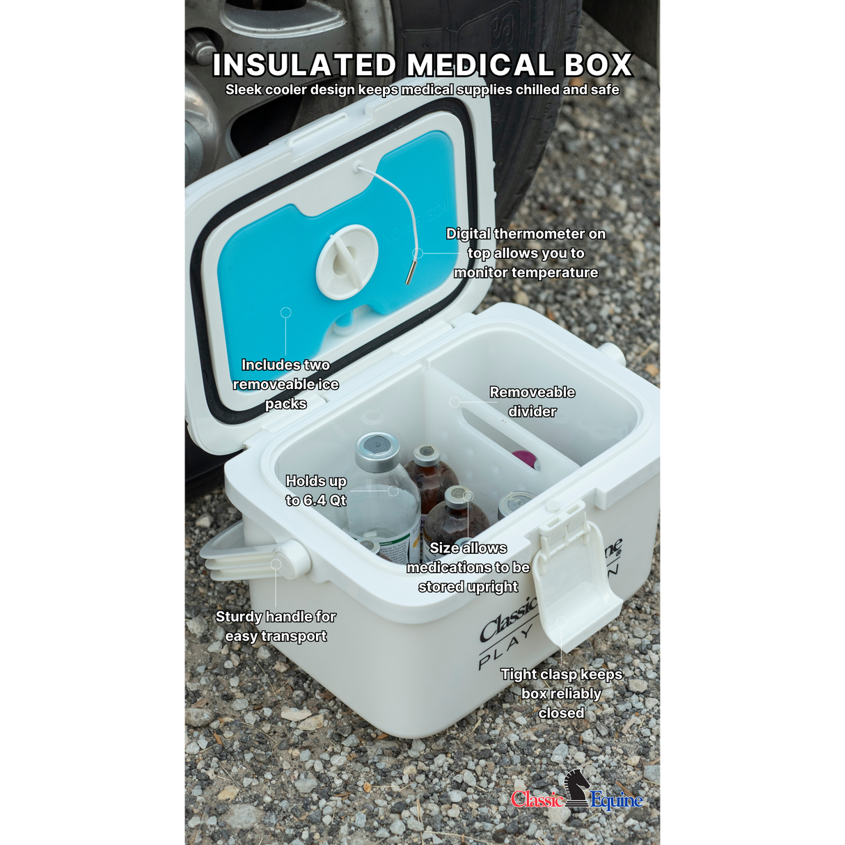Classic Equine Insulated Medical Box