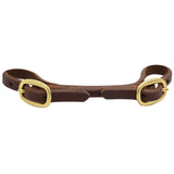 Jerry Beagley Round Curb Strap with Brass Hardware