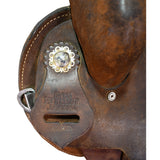 SOLD! Used 14" Double J Lynn McKenzie Nueva Barrel Racing Saddle