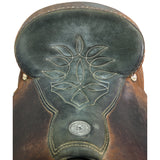 SOLD! Used 14" Double J Lynn McKenzie Nueva Barrel Racing Saddle