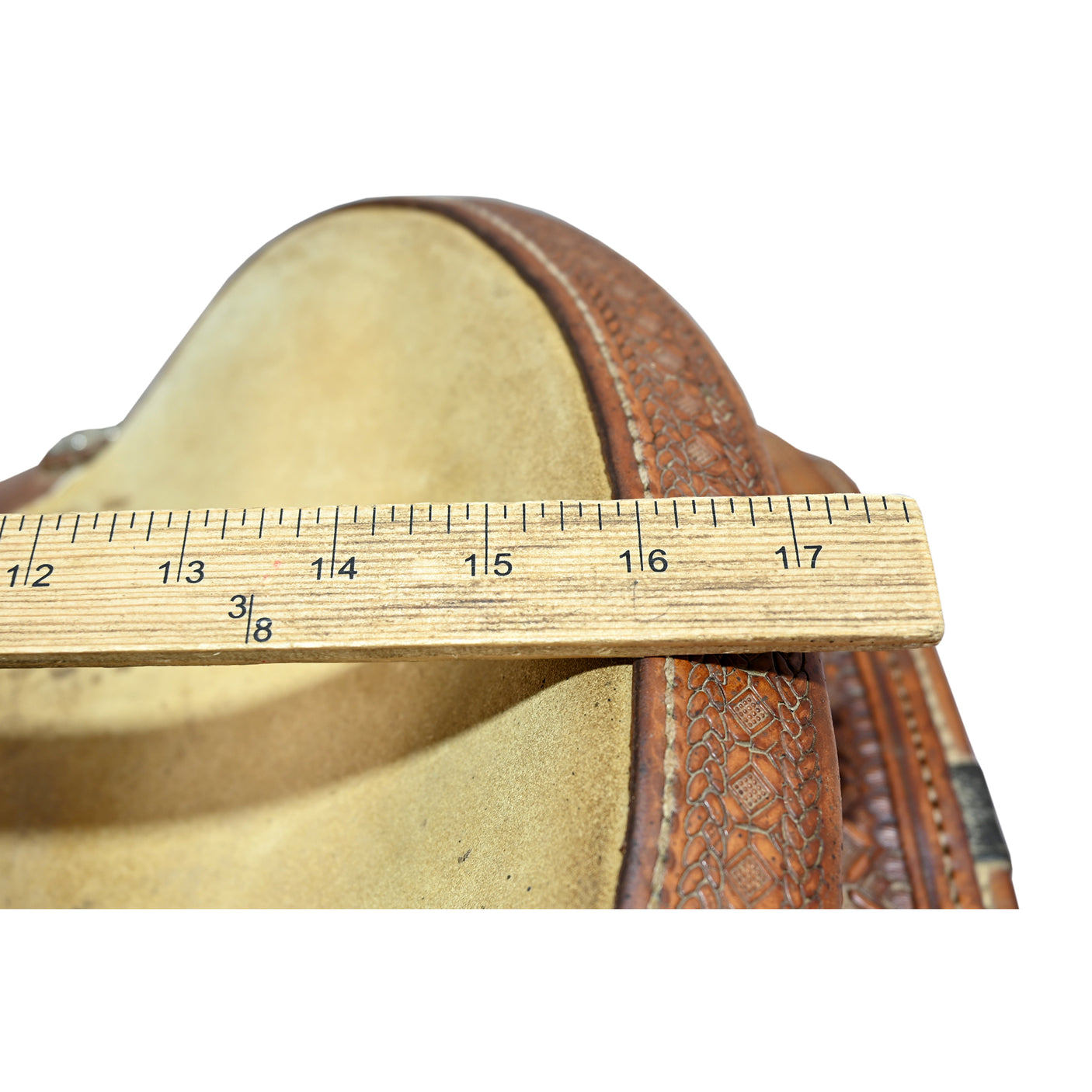 Used 16" HF&C Panhandle Series Trophy Team Roping Saddle