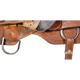 Used 16" HF&C Panhandle Series Trophy Team Roping Saddle
