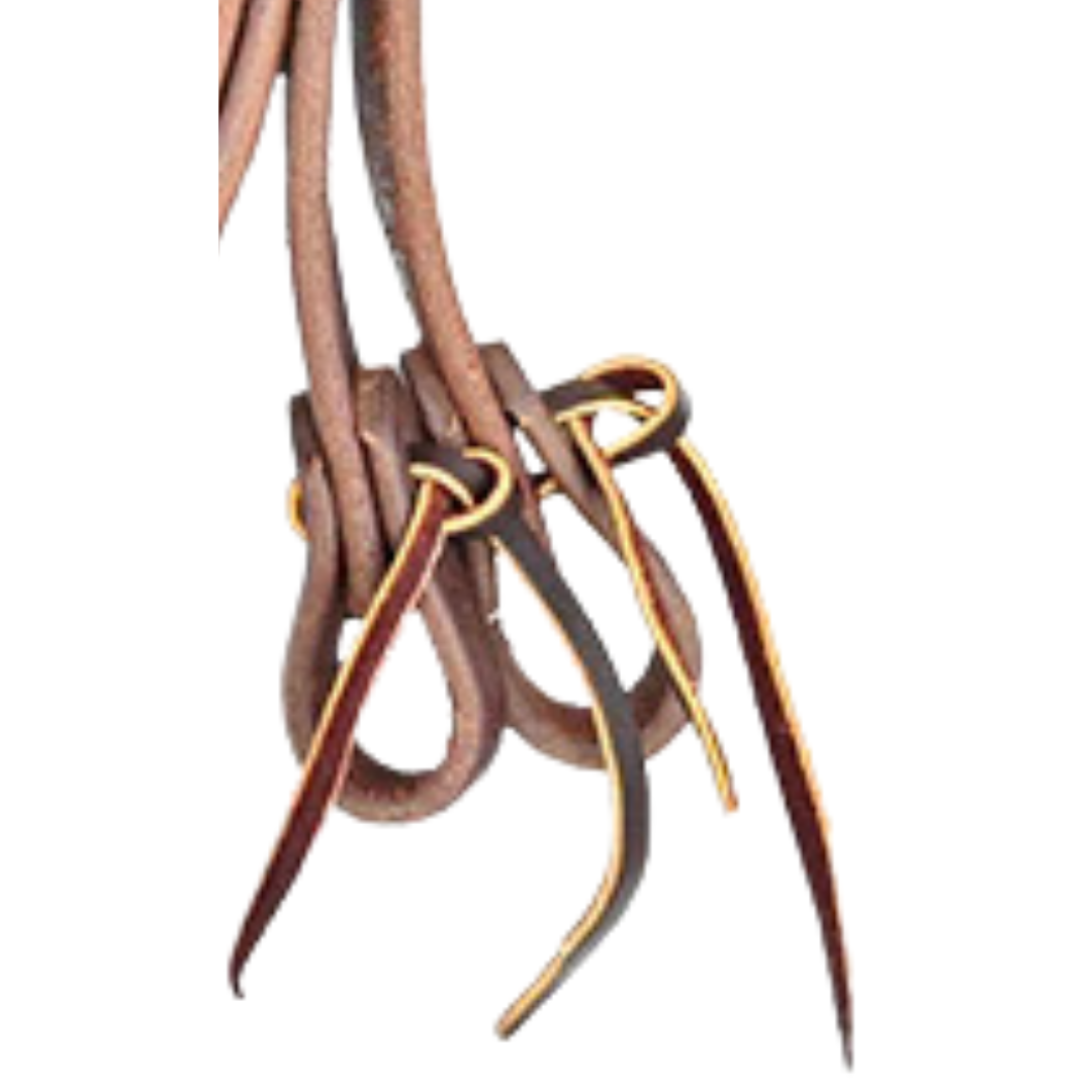 Jerry Beagley 1/2" Weighted Split Reins