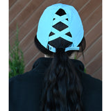 King Ropes Baby Blue Small Fit Performance Ponytail Cap