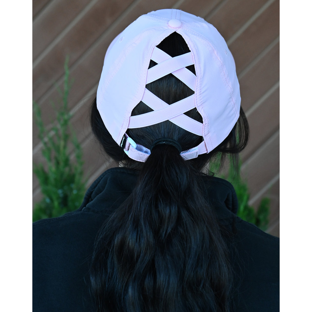 King Ropes Baby Pink Small Fit Performance Ponytail Cap