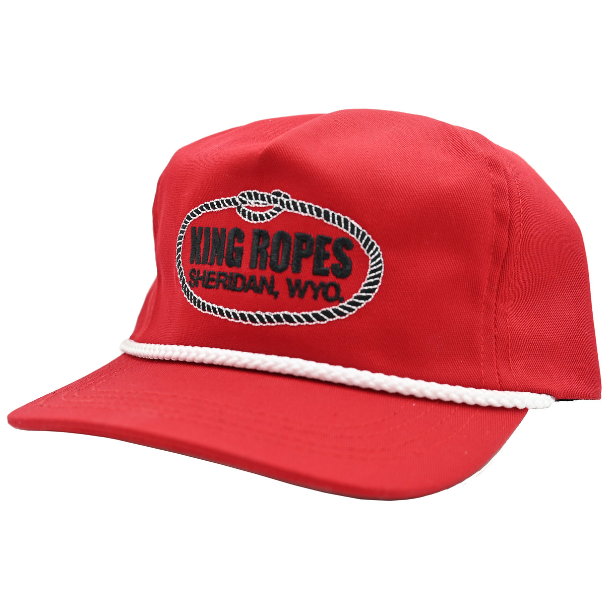 King Ropes Red Golf Cap