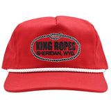 King Ropes Red Golf Cap