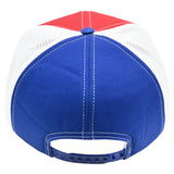 King Ropes Red White and Blue Mesh Trucker Cap