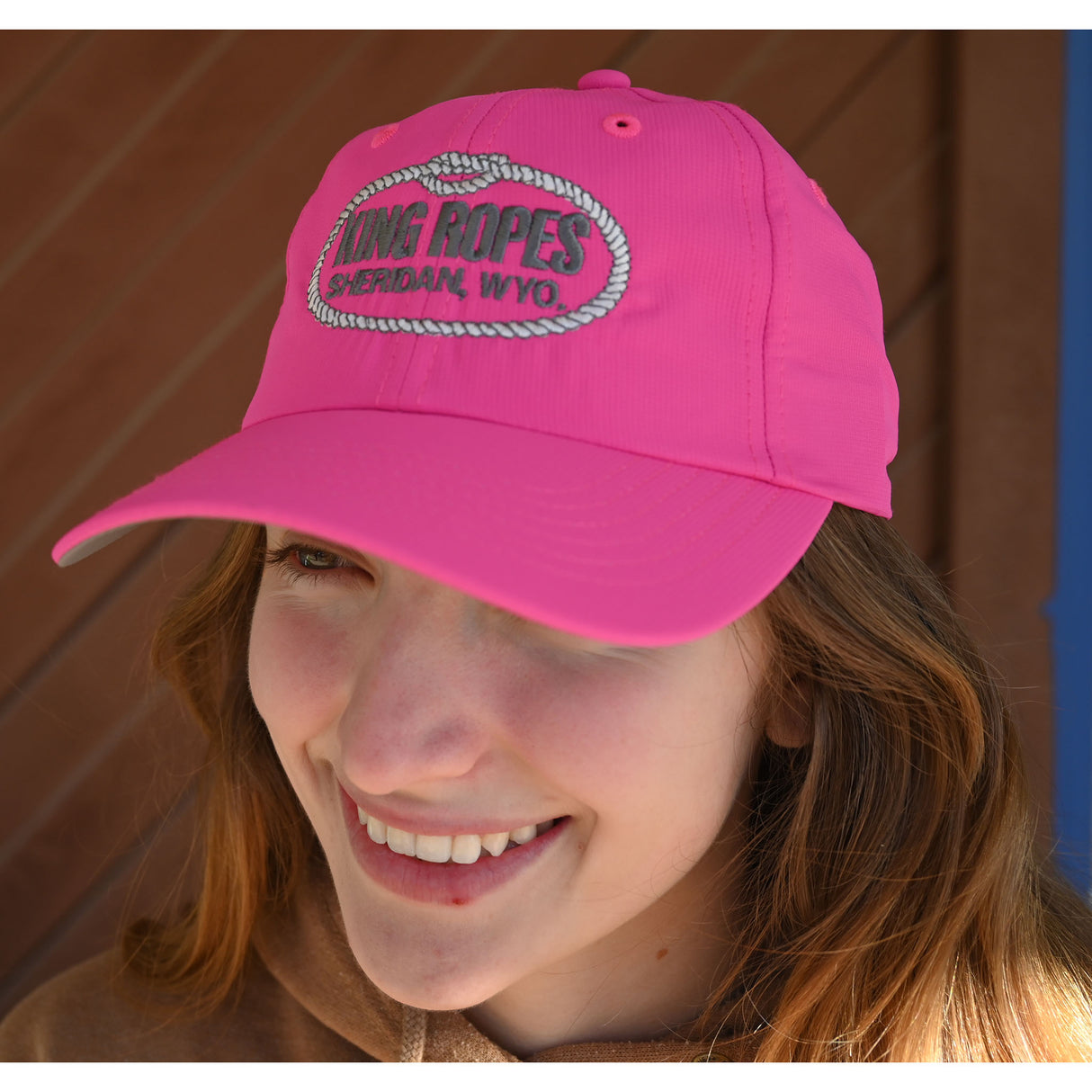 King Ropes Imperial Small Fit Cap-  Hot Pink