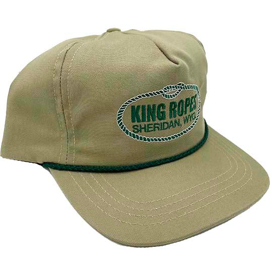 King Ropes Khaki Trucker Style Cap