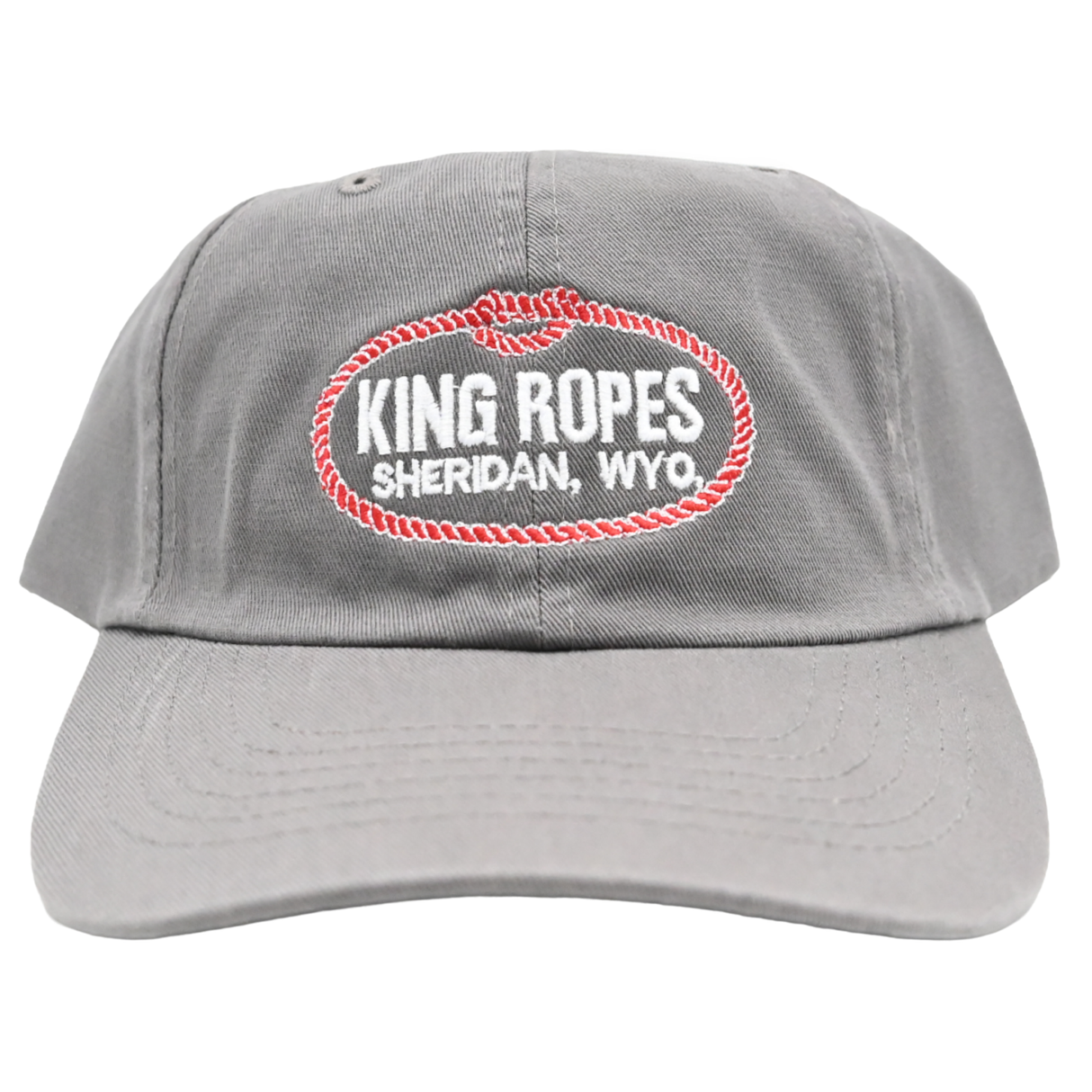 King Ropes Stone Grey Low Profile Cap