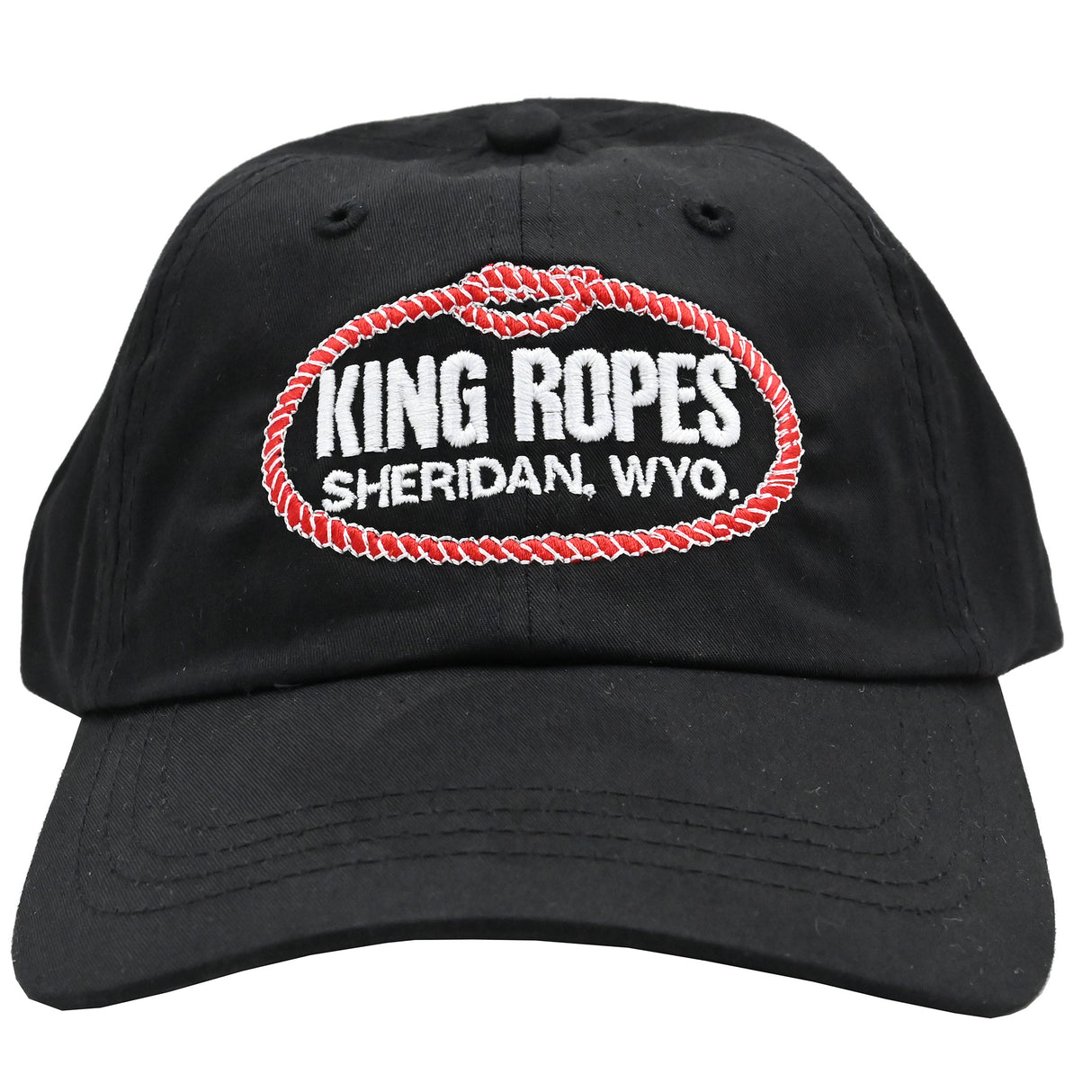 King Ropes Black Low Profile Cap