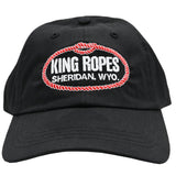 King Ropes Imperial Small Performance Fit Cap- Black