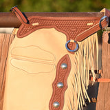 K Bar J Leather Co. Unisex Smoothout Parchment Chinks
