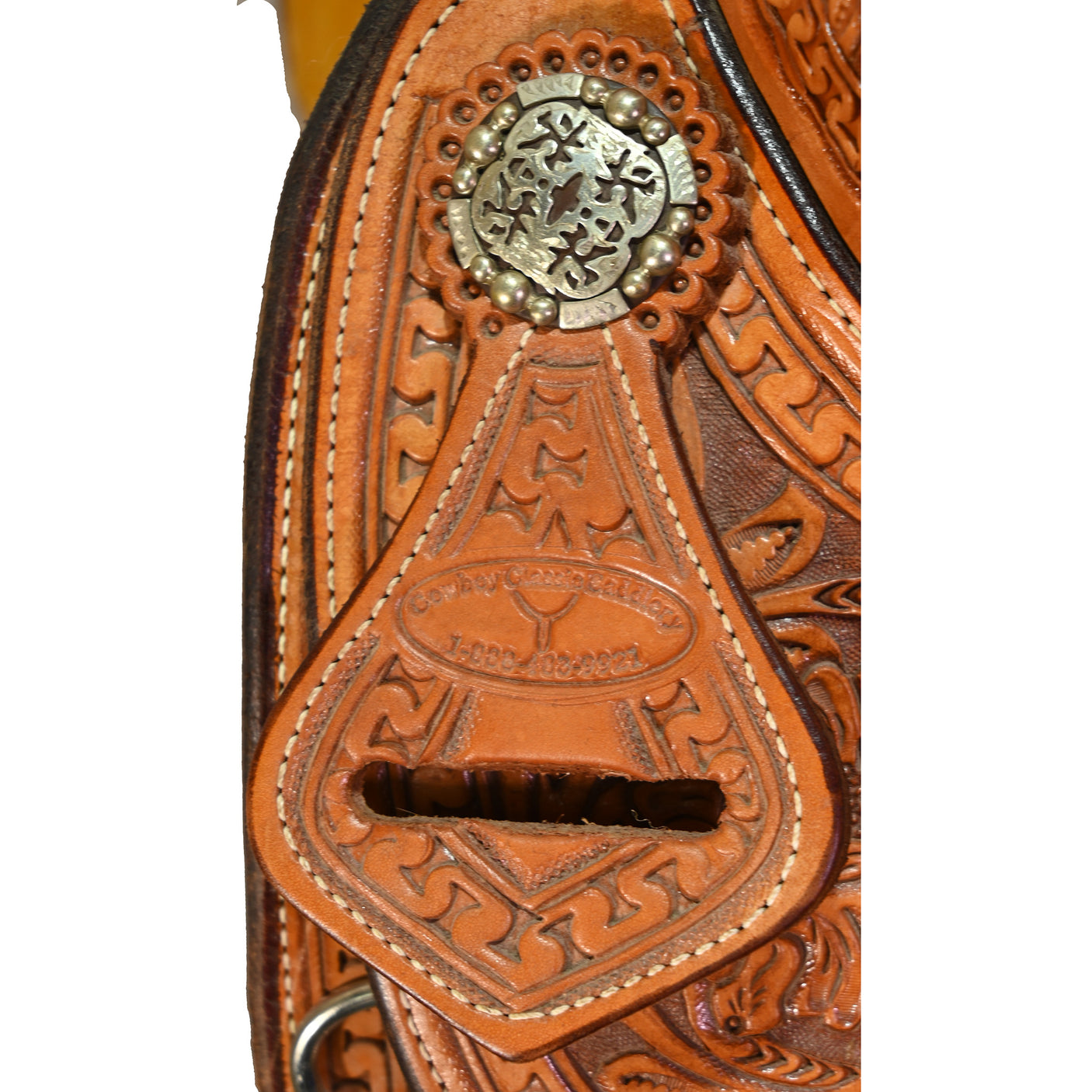SOLD! Used 15" Cowboy Classic Trophy Team Roping Saddle