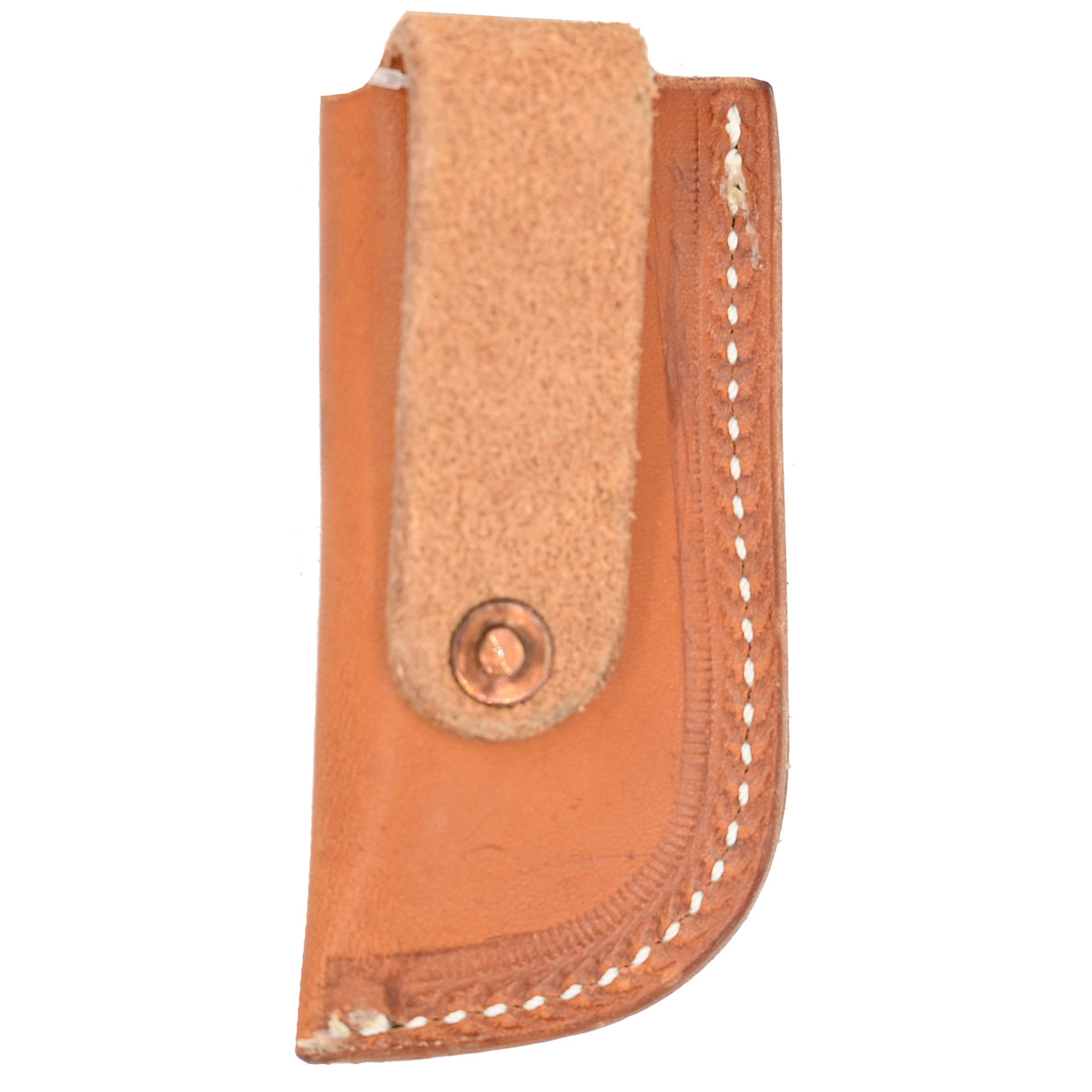Scott Thomas Saddlery Harness Leather Single Loop Knife Sheath