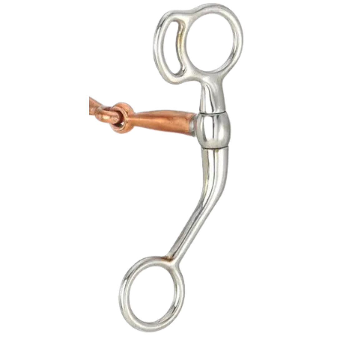 Kelly Silver Star Tom Thumb Bit w/ Copper Mouth-Miniature Horse