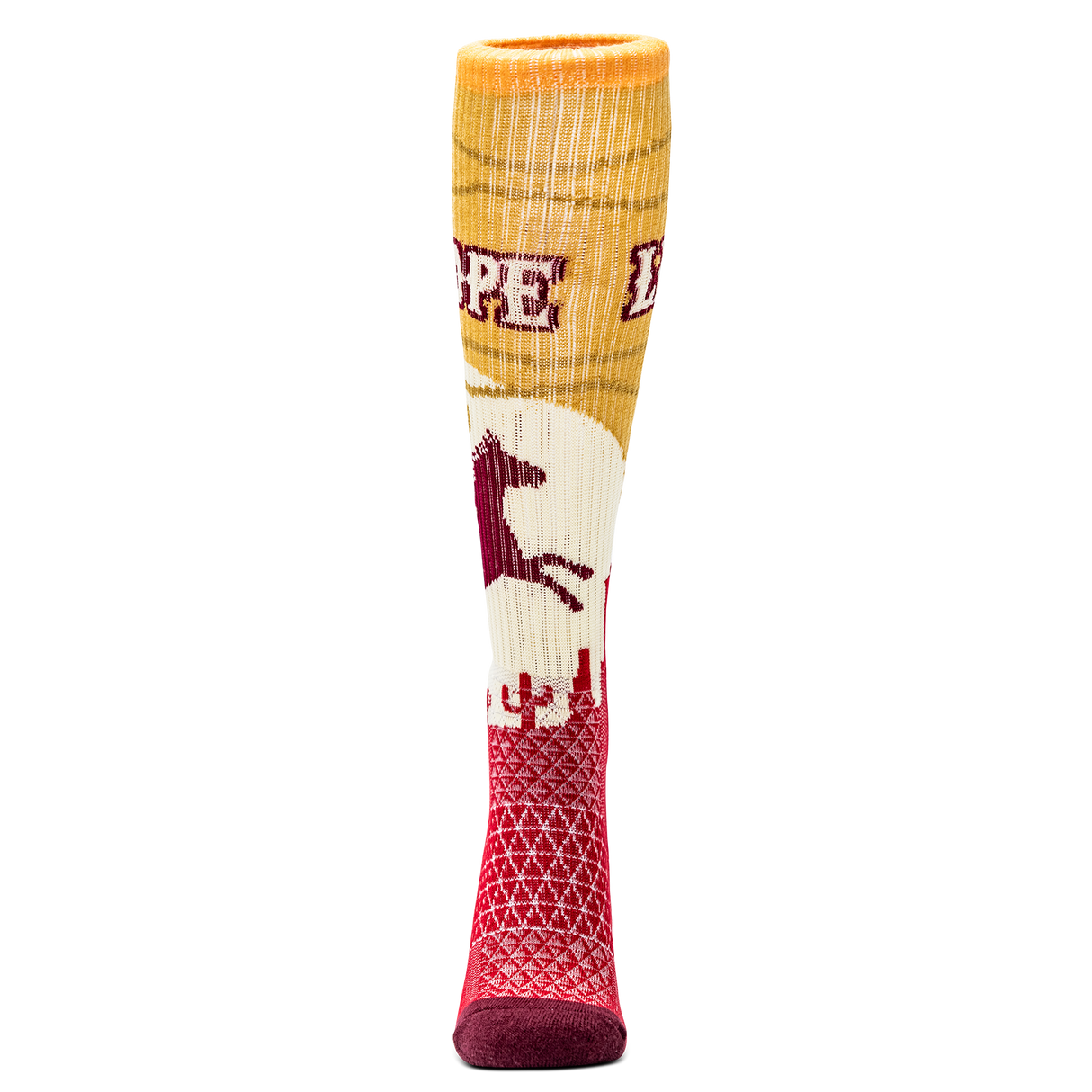 Lucky Chuck Let's Rope Western Performance Socks