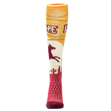 Lucky Chuck Let's Rope Western Performance Socks