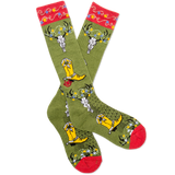Lucky Chuck Get a Little Western Holiday Western Performance Socks