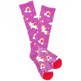 Lucky Chuck Lucky Unicorns Western Performance Socks
