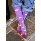Lucky Chuck Lucky Unicorns Western Performance Socks