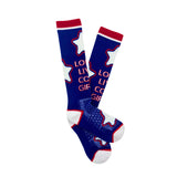 Lucky Chuck Long Live Cowgirls Western Performance Socks