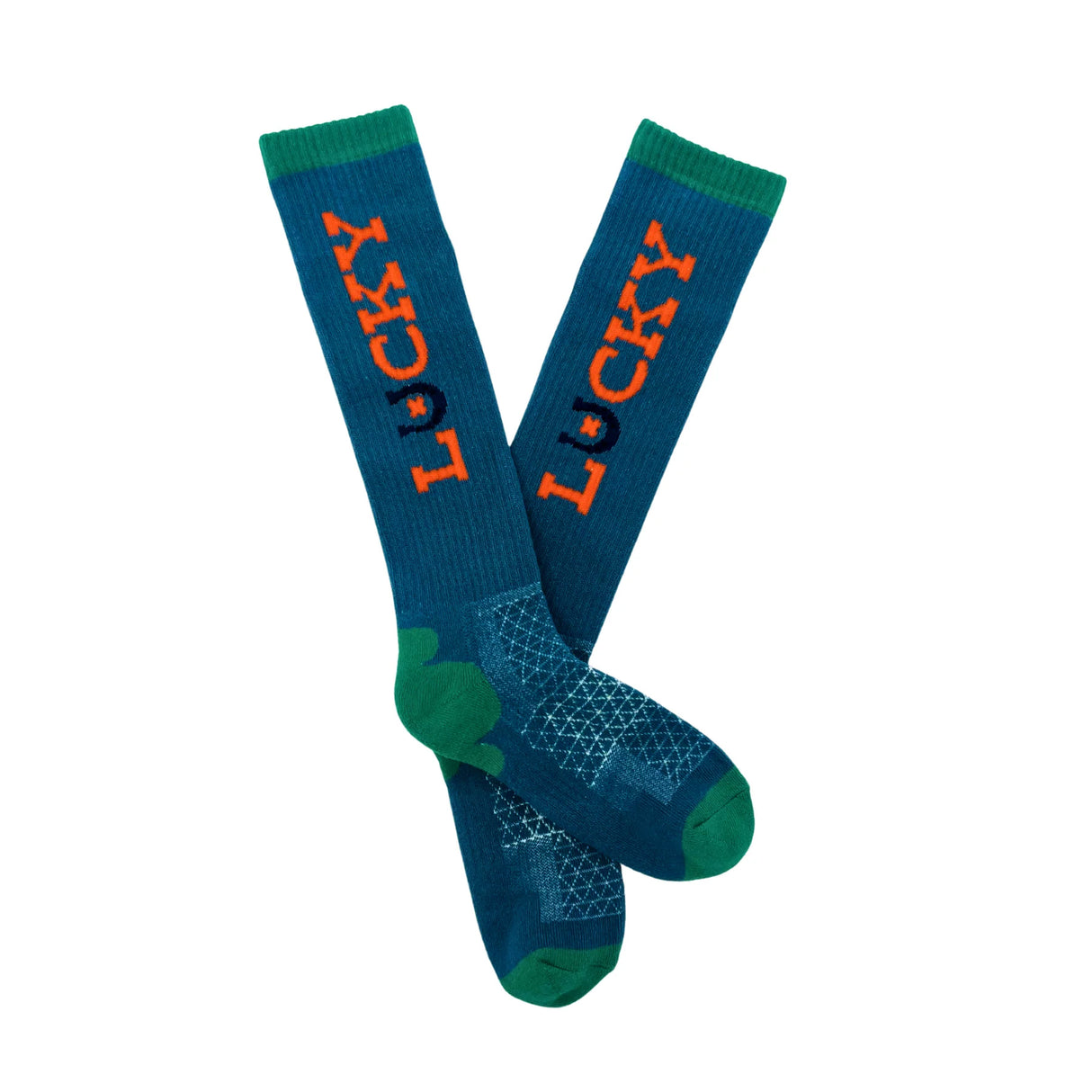 Lucky Chuck Lucky Denim Western Performance Socks