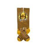 Lucky Chuck Lucky Bucking Cowgirl Western Performance Socks