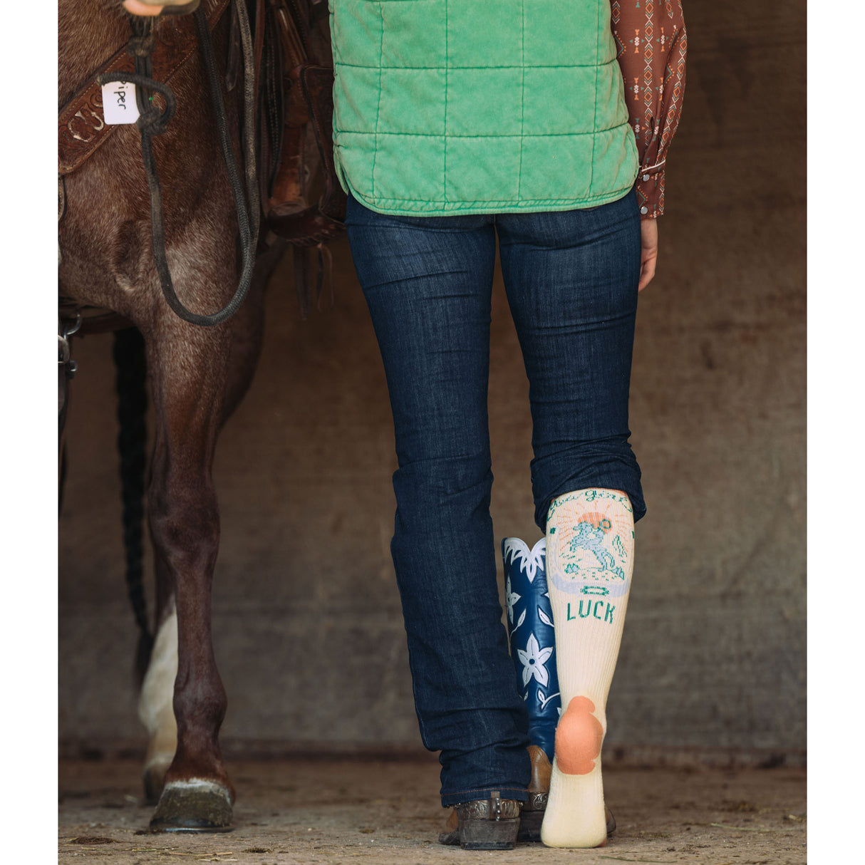 Lucky Chuck Desert Spirit Western Performance Socks