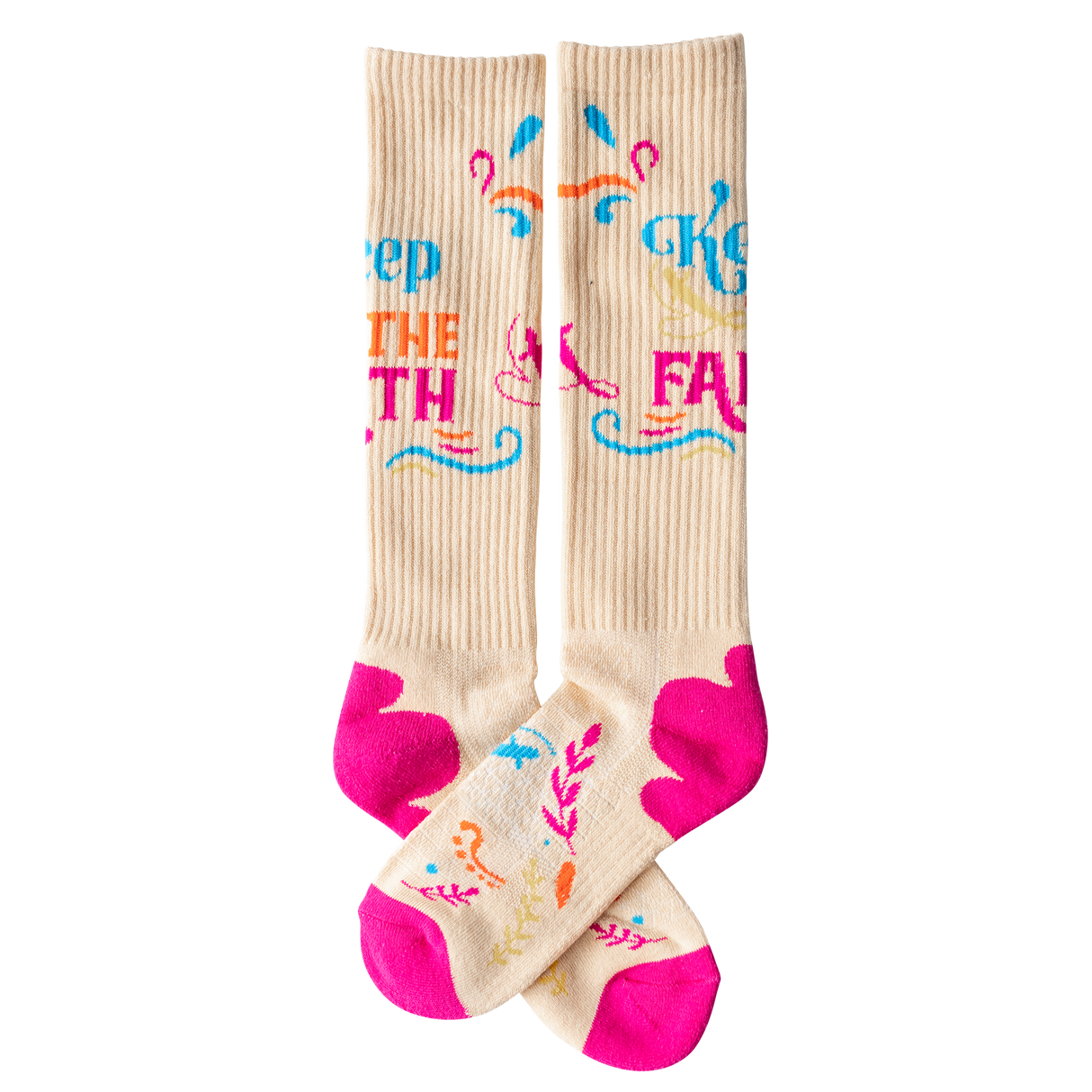 Lucky Chuck Keep the Faith Western Performance Socks