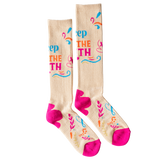 Lucky Chuck Keep the Faith Western Performance Socks