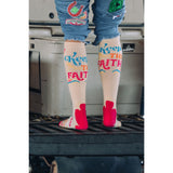 Lucky Chuck Keep the Faith Western Performance Socks