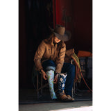 Lucky Chuck Cowboy Compass Western Performance Socks