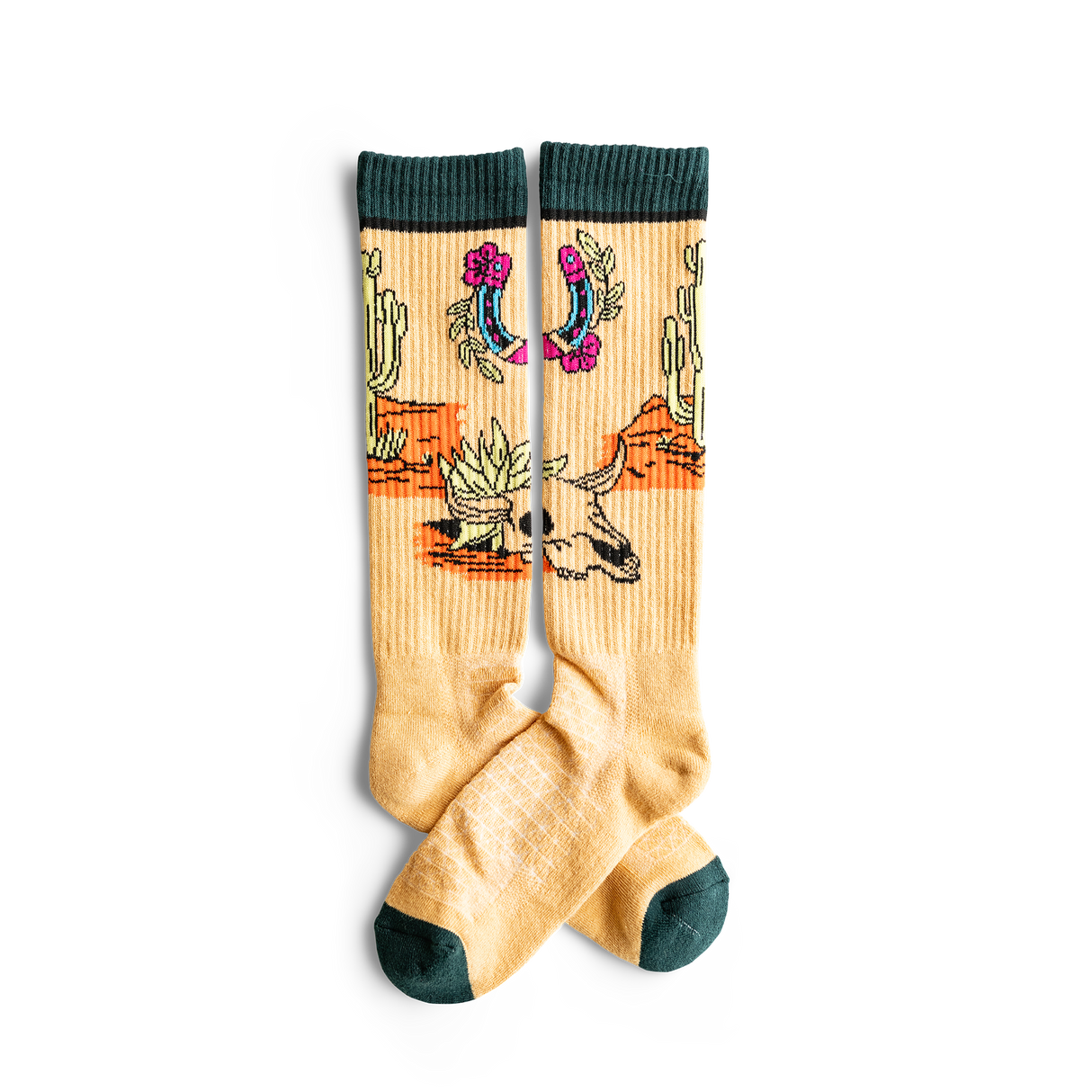 Lucky Chuck Bad Cowgirl Co. Dead Heat Western Performance Socks